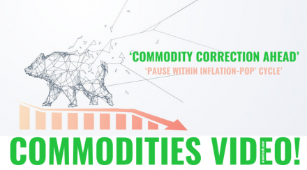 Commodities Video 2021 COMMODITY CORRECTION AHEAD’ – ‘PAUSE WITHIN INFLATION-POP’ CYCLE’ NEW VIDEO Financial Forecasting Elliott Wave